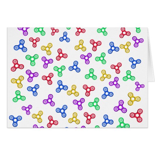 Fidget Spinners Cards (Front Horizontal)