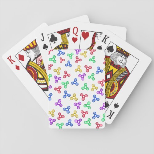 Fidget Spinners Poker Cards