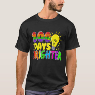 Fidget Toy 100 Days Of School Pop It 100 Days Brig T-Shirt