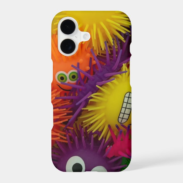 Fidget Toy Squishy Ball Iphone Case (Back)