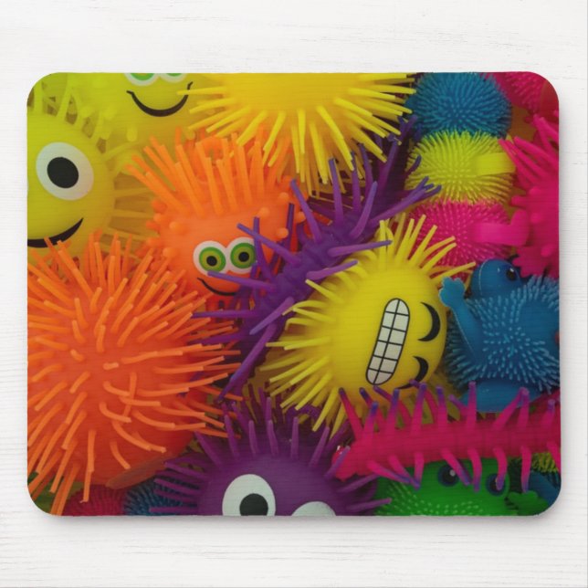 Fidget Toy Squishy Ball Mouse Pad (Front)