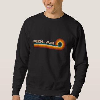 Fidlar Retro Stripes Musician Vintage Sweatshirt