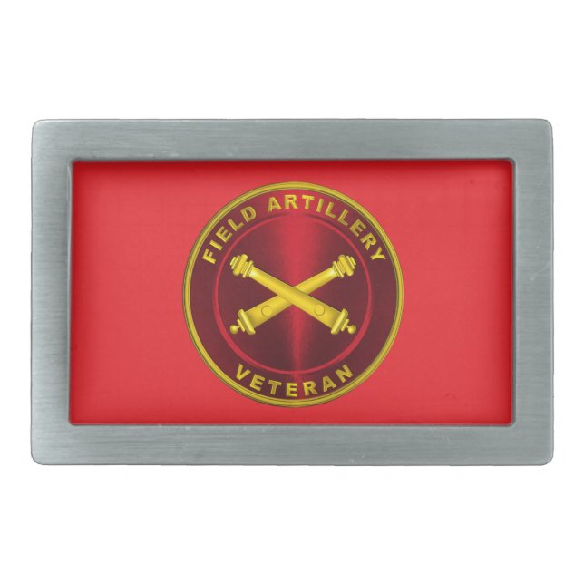 Field Artillery  Belt Buckle (Front)
