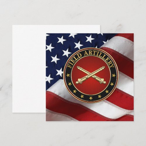 Field Artillery Branch Insignia Special Edition