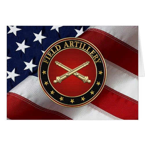 Field Artillery Branch Insignia Special Edition