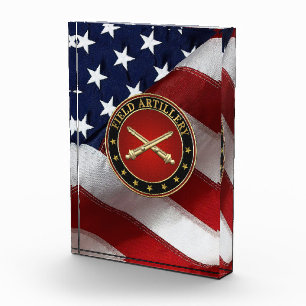 Field Artillery Branch Insignia Special Edition Acrylic Award
