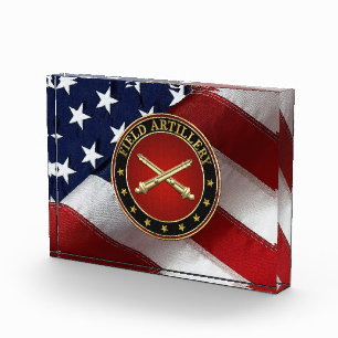 Field Artillery Branch Insignia Special Edition Acrylic Award