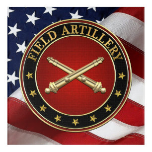 Field Artillery Branch Insignia Special Edition Acrylic Print