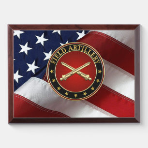 Field Artillery Branch Insignia Special Edition Award Plaque