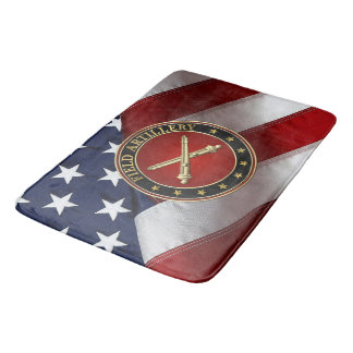 Field Artillery Branch Insignia Special Edition Bath Mat
