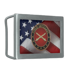 Field Artillery Branch Insignia Special Edition Belt Buckle