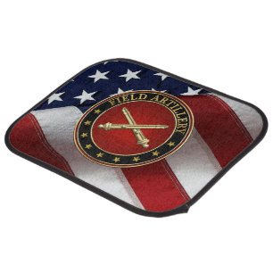 Field Artillery Branch Insignia Special Edition Car Floor Mat