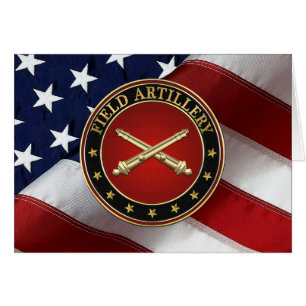 Field Artillery Branch Insignia Special Edition Cards