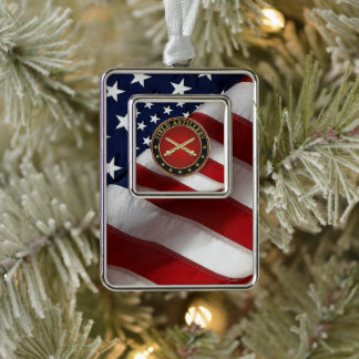 Field Artillery Branch Insignia Special Edition Christmas Ornament