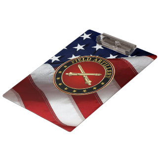 Field Artillery Branch Insignia Special Edition Clipboard