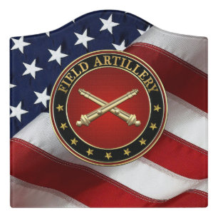 Field Artillery Branch Insignia Special Edition Door Sign