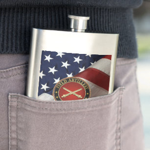 Field Artillery Branch Insignia Special Edition Flask