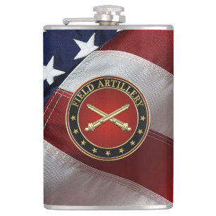 Field Artillery Branch Insignia Special Edition Flask