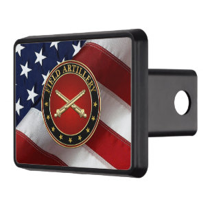 Field Artillery Branch Insignia Special Edition Hitch Cover