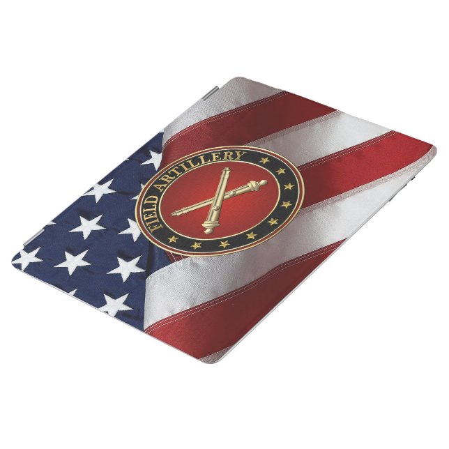 Field Artillery Branch Insignia Special Edition iPad Smart Cover (Side)