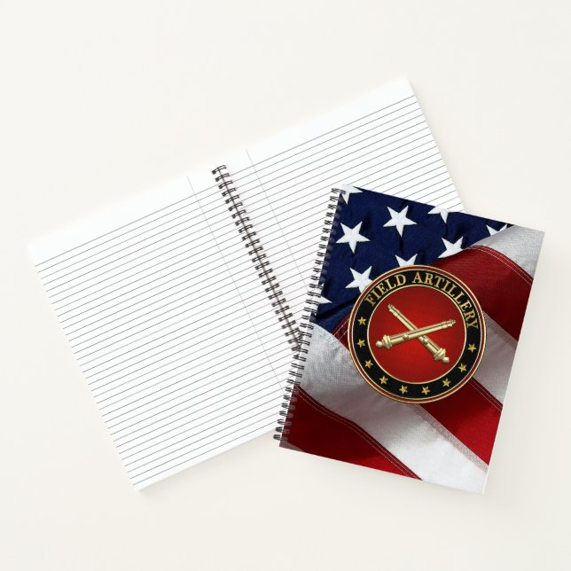 Field Artillery Branch Insignia Special Edition Notebook (Inside)