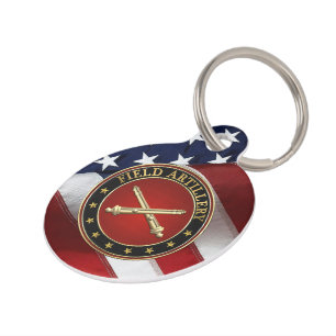 Field Artillery Branch Insignia Special Edition Pet ID Tag