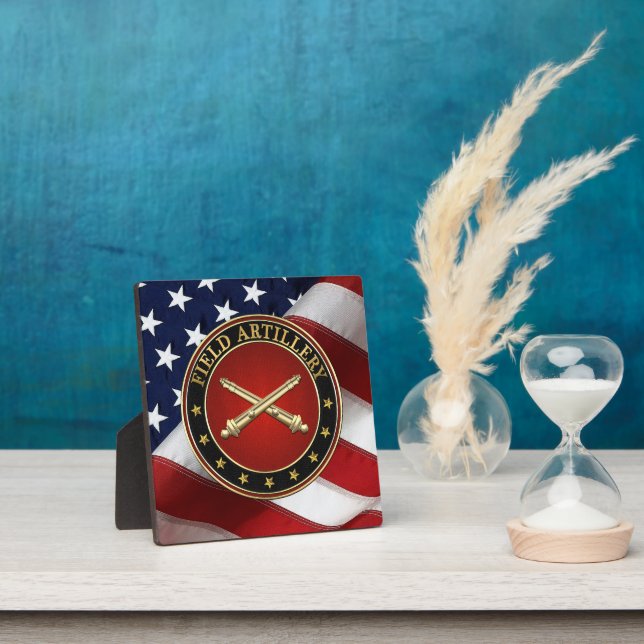 Field Artillery Branch Insignia Special Edition Plaque (Insitu)
