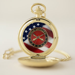 Field Artillery Branch Insignia Special Edition Pocket Watch