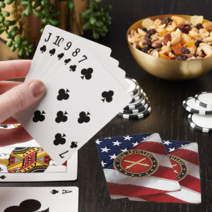 Field Artillery Branch Insignia Special Edition Poker Cards