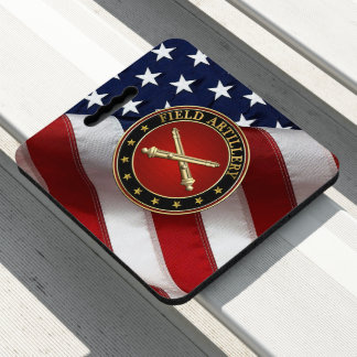 Field Artillery Branch Insignia Special Edition Seat Cushion