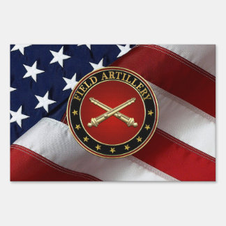 Field Artillery Branch Insignia Special Edition Sign