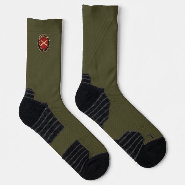Field Artillery Branch Insignia Special Edition Socks (Right)