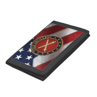 Field Artillery Branch Insignia Special Edition Trifold Wallet