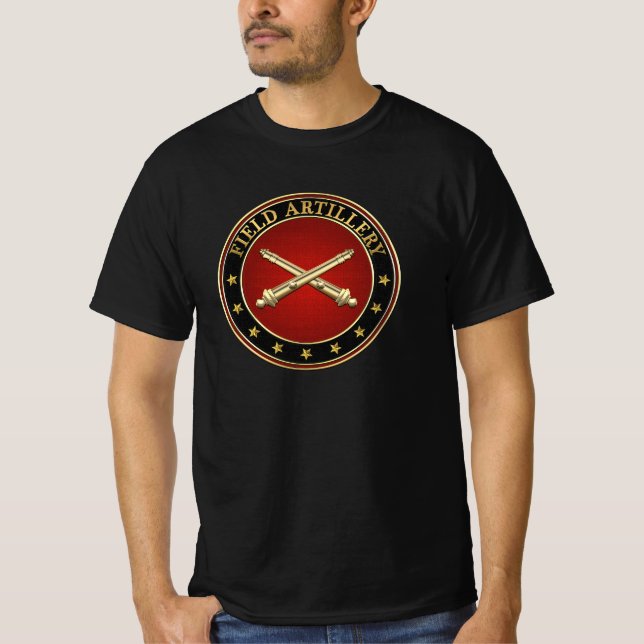 Field Artillery Branch Insignia T-Shirt (Front)