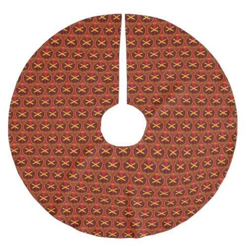 Field Artillery Brushed Polyester Tree Skirt