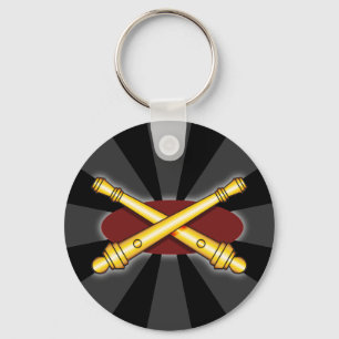 Field Artillery Keychain