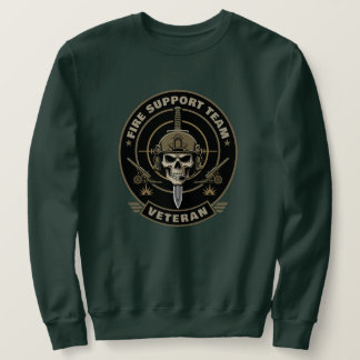 Field Artillery Military Skull Veteran Sweatshirt
