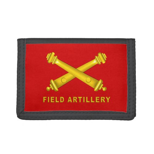 Field Artillery Trifold Wallet