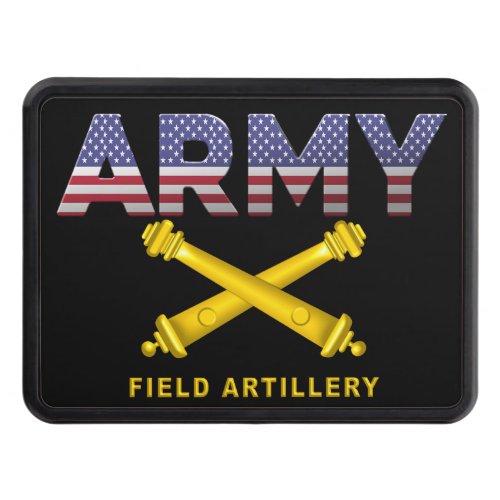 Field Artillery Veteran  Hitch Cover