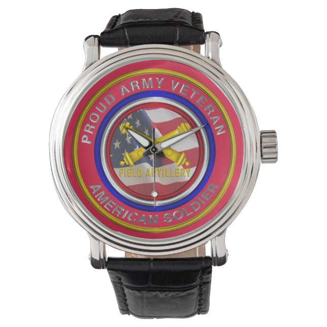 Field Artillery Veteran Watch (Front)