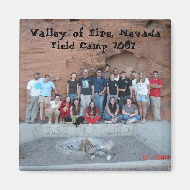 Field Camp 2007 Magnet (Front)