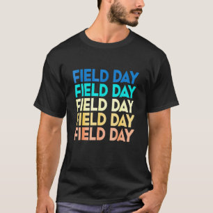 Field Day 2022 Field Squad Kids Boys Girls Student T-Shirt