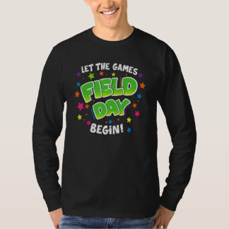 Field Day 2022 Let The Games Begin    Field Day T-Shirt