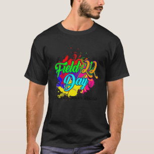 Field Day 2022 Let The Games Begin Kids Boys Girls T-Shirt