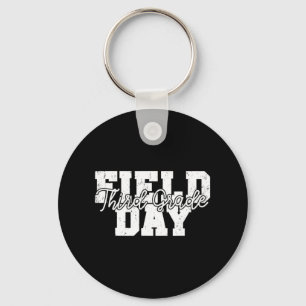 Field Day 2022 Third Grade school teacher kids Yel Keychain