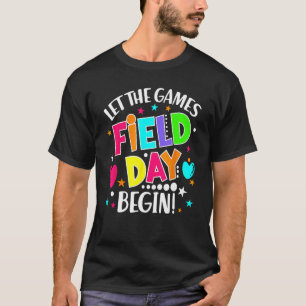 Field Day 2023 Let The Games Begin Kids Boys Girls T-Shirt