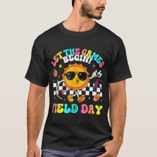 Field Day 2024 Let The Games Begin Teachers Kids F T-Shirt