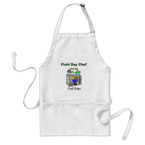Field Day Chef Apron with Radio