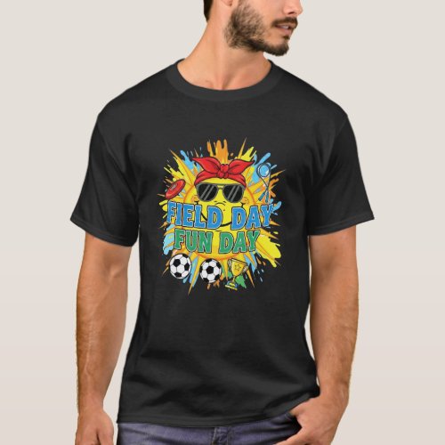 Field Day Fun Day Teacher School Event 1 T-Shirt