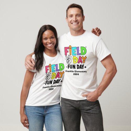 Field Day Fun T Shirt Adults Kids Teachers 